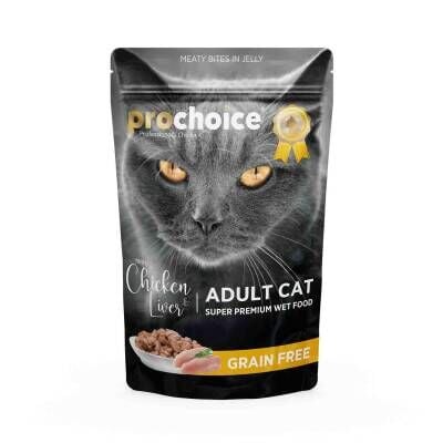ProChoice Tavuklu Ciğerli Yetişkin Kedi Maması 85 gr