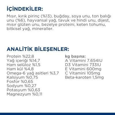 Hill's SCIENCE PLAN Yetişkin Orta Irk Ton Balıklı & Pirinçli Köpek Maması 10 kg + 2 kg