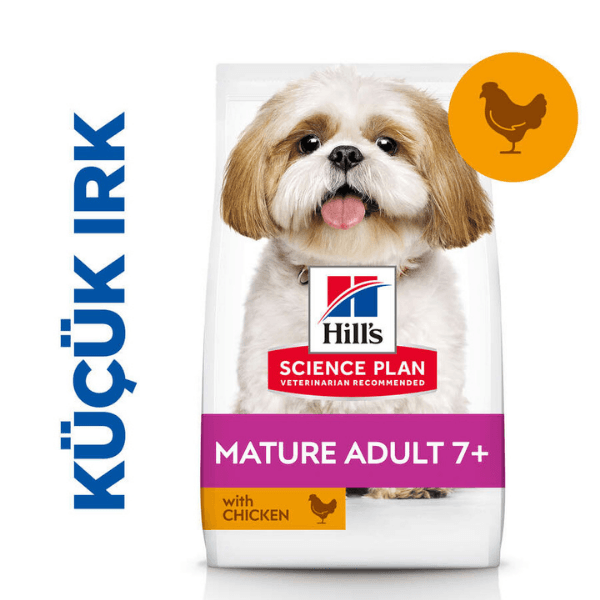 Hills Small Mini Mature Tavuklu Yaşlı Köpek Maması 1,5Kg