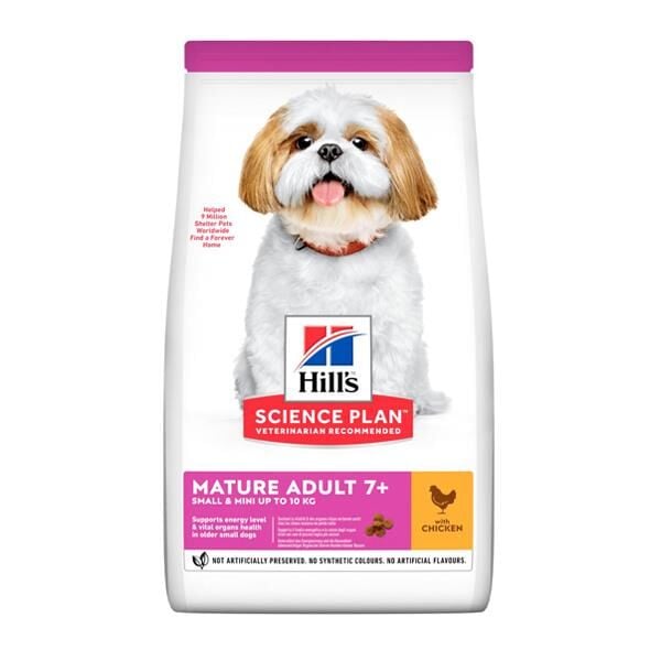 Hills Small Mini Mature Tavuklu Yaşlı Köpek Maması 1,5Kg