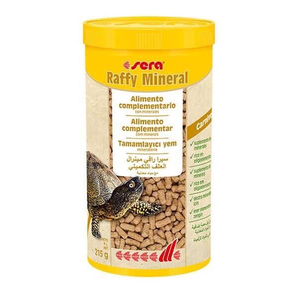 Sera Raffy Mineral Kaplumbağa Yemi 1000 ml 250 gr