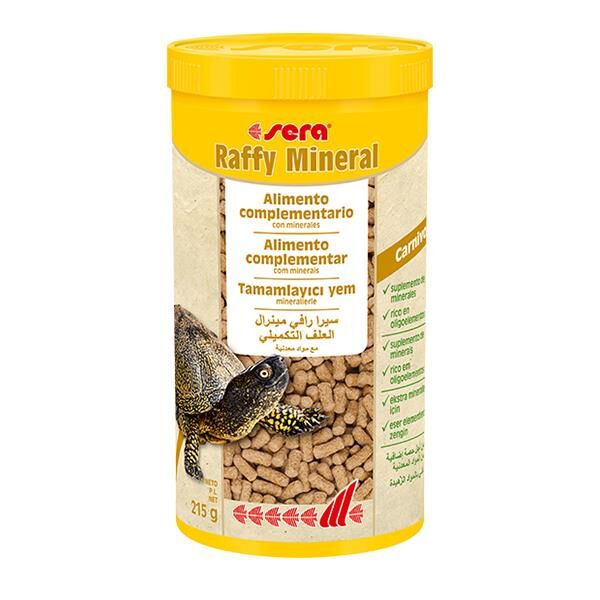 Sera Raffy Mineral Kaplumbağa Yemi 1000 ml 250 gr