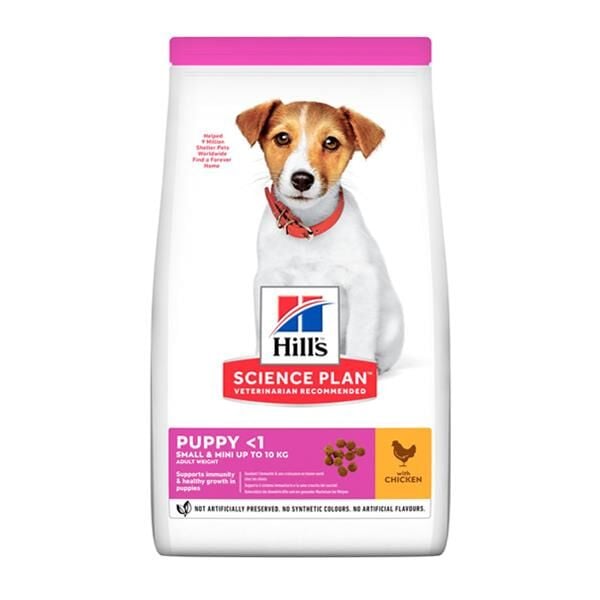 Hills Small Mini Puppy Tavuklu Yavru Köpek Maması 3Kg
