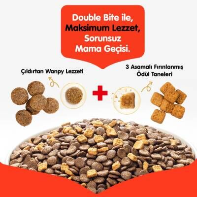 Wanpy Tahılsız Somon Balıklı Yetişkin Kedi Kuru Maması 1,5 kg