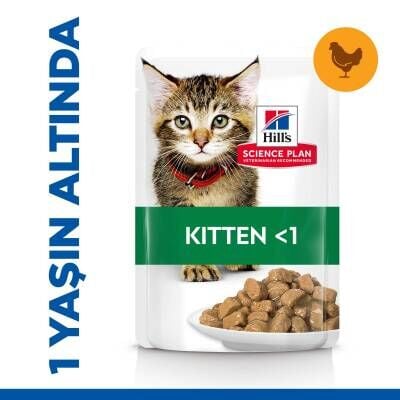 Hill's Science Plan Tavuklu Yavru Kedi Pouch 85 gr