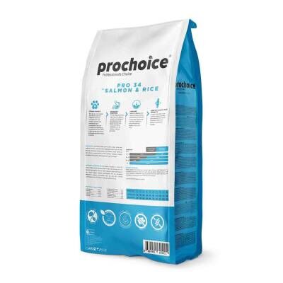 ProChoice Pro 34 Salmon & Rice Somonlu Yetişkin Kedi Maması 15 kg