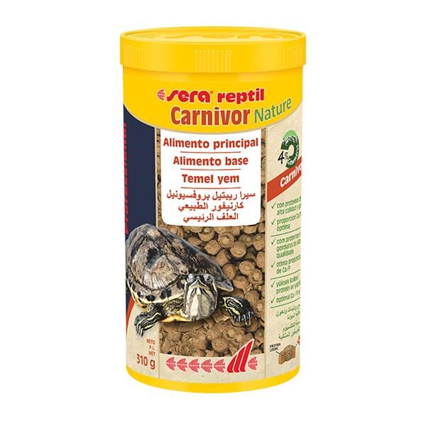 Sera Reptil Carnivor Nature 1000 Ml 310 Gr Sürüngen Yemi