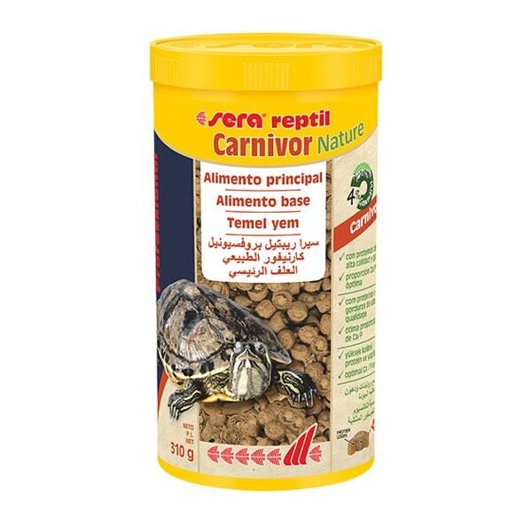 Sera Reptil Carnivor Nature 1000 Ml 310 Gr Sürüngen Yemi