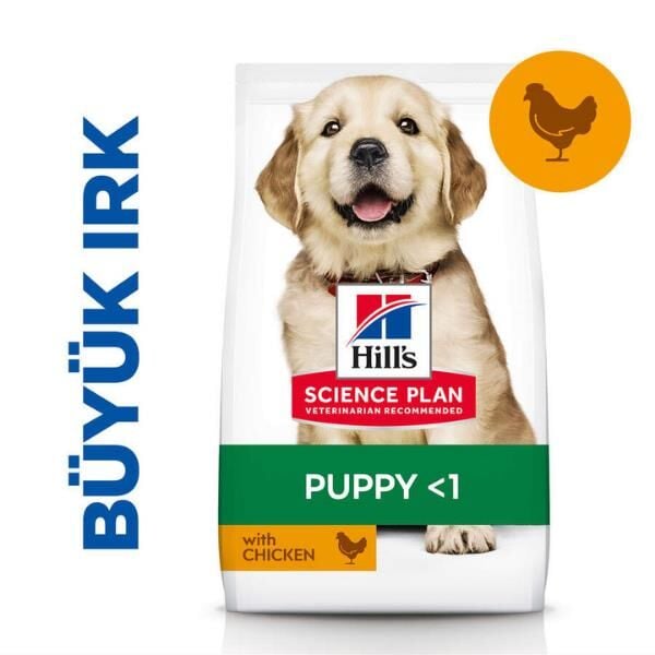 Hills Large Breed Puppy Tavuklu Yavru Köpek Maması 2,5Kg