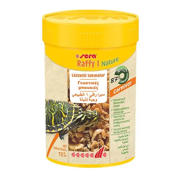 Sera Raffy I Kaplumbağa Yemi 100 ml 12 gr