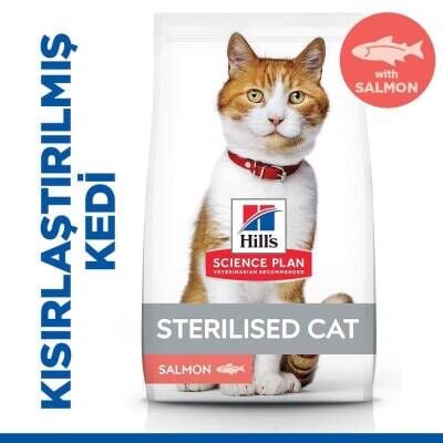 Hill's SCIENCE PLAN Kısırlaştırılmış Yetişkin Somonlu Kedi Maması 1,5 kg