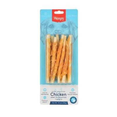 Wanpy Deri Üzerine Tavuk Sarılı Köpek Ödülü 85 gr