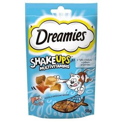 Dreamies Shake Ups Seafood Kedi Ödülü 60 gr