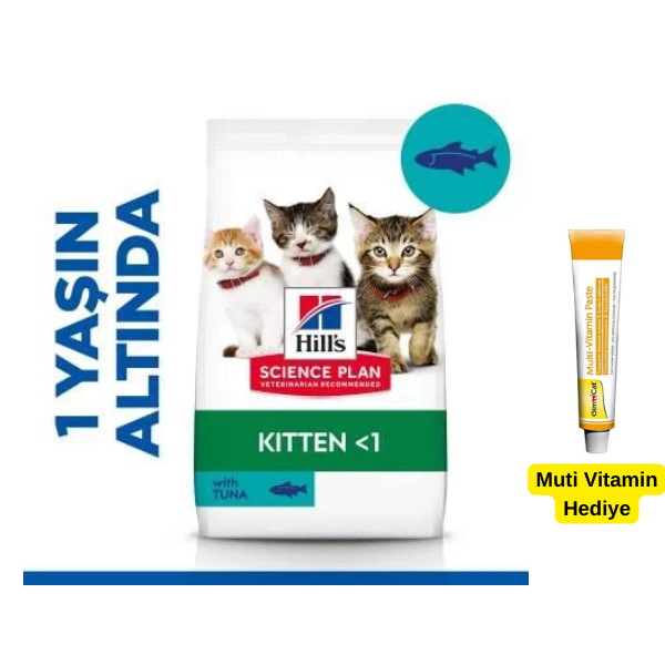 Hill's SCIENCE PLAN Ton Balıklı Yavru Kedi Maması 1,5 kg