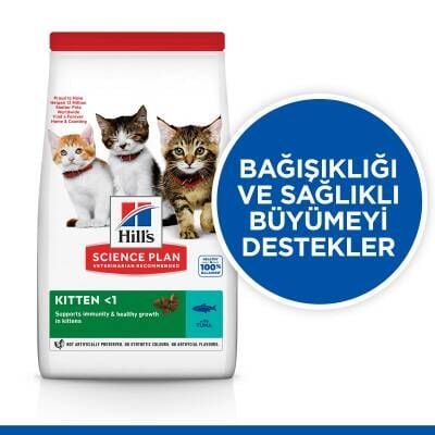 Hill's SCIENCE PLAN Ton Balıklı Yavru Kedi Maması 1,5 kg