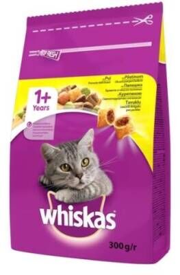 Whiskas Tavuklu Kuru Kedi Maması 300 Gr