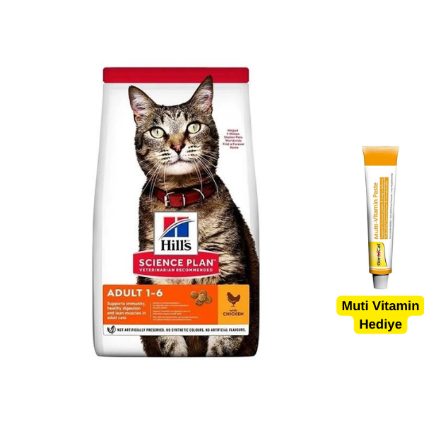 Hills Optimal Care Tavuklu Yetişkin Kedi Maması 1,5Kg