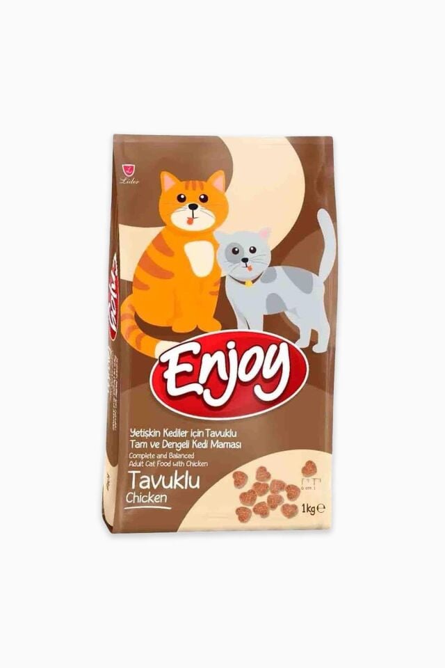Enjoy Tavuklu 1 kg Yetişkin Kedi Maması