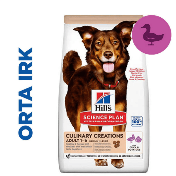 Hills Ördekli ve Patatesli Yetişkin Köpek Maması 14Kg