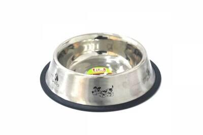 Flip Çelik Kedi ve Köpek Mama Kabı 8 Oz