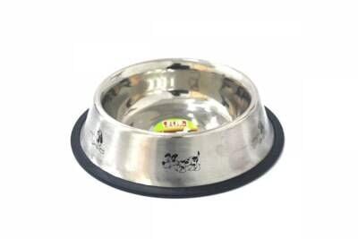 Flip Çelik Kedi ve Köpek Mama Kabı 8 Oz