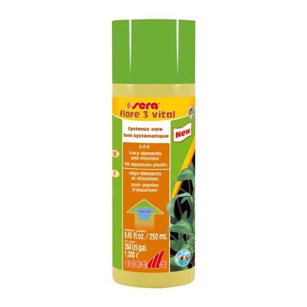 Sera Flore 3 Vital 250 ml Canlı Bitki Minerali ve Eser Elementler
