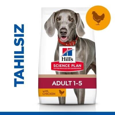 Hill's SCIENCE PLAN Tahılsız Yetişkin Büyük Irk Tavuklu Köpek Maması 12 kg