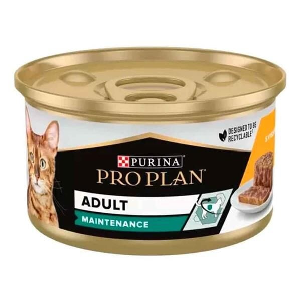 Pro Plan Maintinance Tavuklu Yetişkin Kedi Konservesi 85 gr x 24 Adet