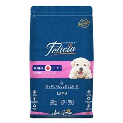 Felicia Kuzulu Yavru Köpek Maması Orta ve Büyük Irk İçin 3 kg
