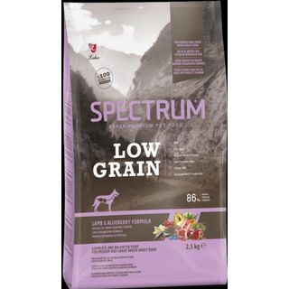 Spectrum Kuzu Etli ve Yaban Mersinli Orta ve Büyük Irk Düşük Tahıllı Yavru Köpek Maması 2,5kg