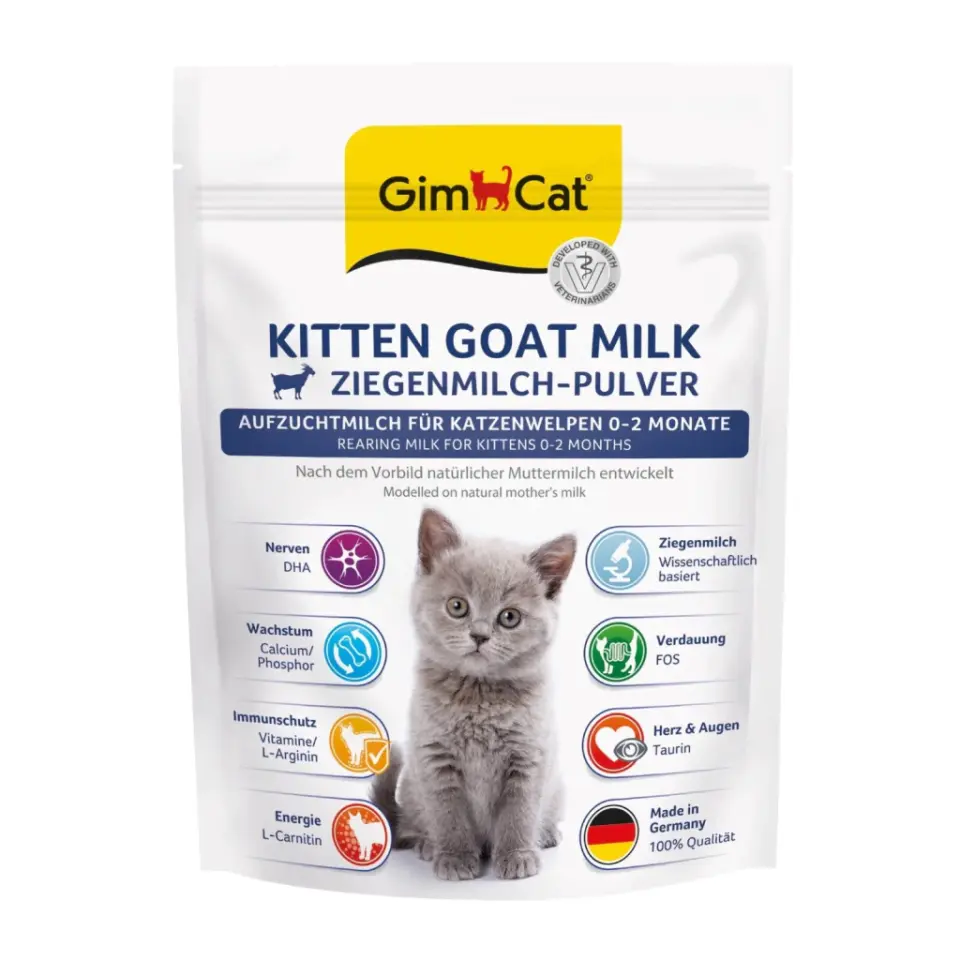 GimCat Keçi Sütlü Yavru Kedi Süt Tozu 200gr