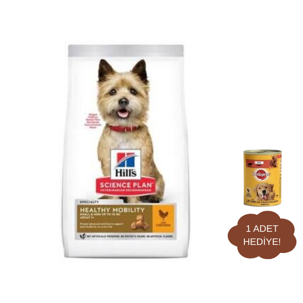Hill's SCIENCE PLAN Hareket Kabiliyeti Küçük ve Mini Irk Tavuklu Köpek Maması 1,5 kg