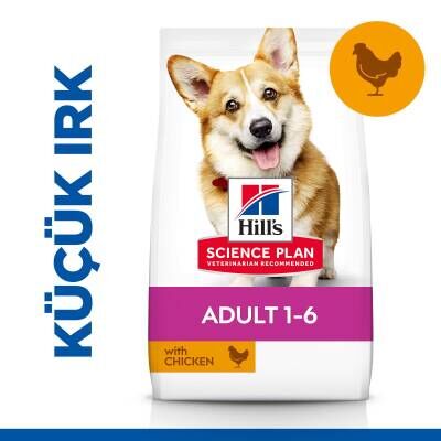 Hill's SCIENCE PLAN Yetişkin Küçük ve Mini Irk Tavuklu Köpek Maması 6 kg