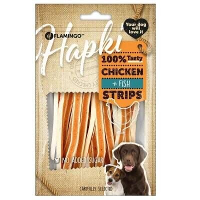 Flamingo Hapki Tavuk ve Balıklı Glutensiz Çubuk Köpek Ödül Maması 85 Gr
