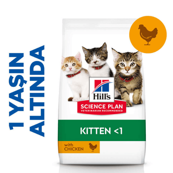 Hills Kitten Tavuklu Yavru Kedi Maması 3Kg
