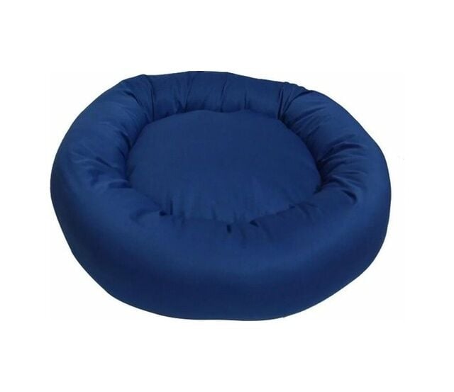 Bio Sand Biosand Simit Kedi Köpek Yatağı Mavi 50 cm