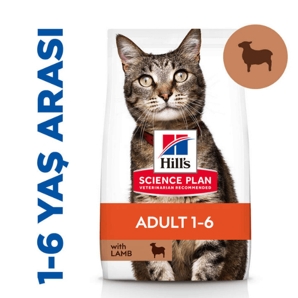 Hills Adult Kuzu Etli Yetişkin Kedi Maması 3Kg
