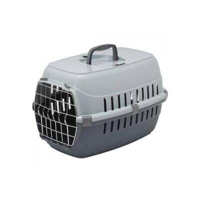 Moderna Roadrunner Kedi ve Küçük Irk Köpek Taşıma Çantası Gri 56x37x35 Cm