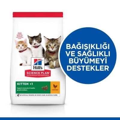Hill's SCIENCE PLAN Tavuklu Yavru Kedi Maması 5 Kg (+2 kg Hediyeli)
