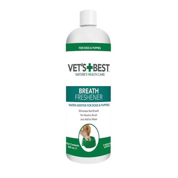 Vet's Best Köpekler için Nane ve Karanfil Özlü Ağız Bakım Suyu 500ml
