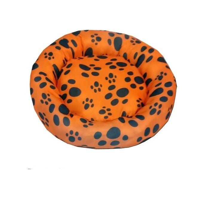 Bio Sand Simit Kedi ve Köpek Yatağı 50 CM Turuncu