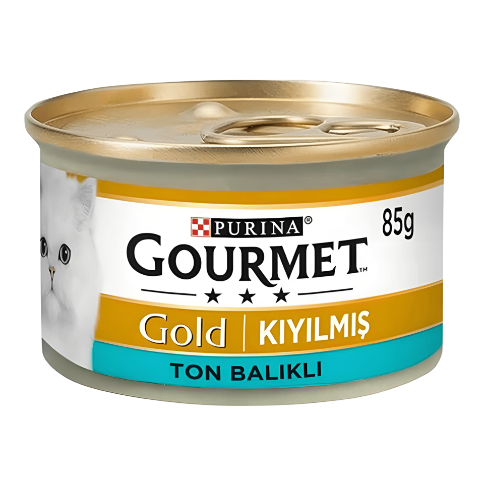 Gourmet Gold Kıyılmış Ton Balıklı Yetişkin Kedi Konservesi 85gr