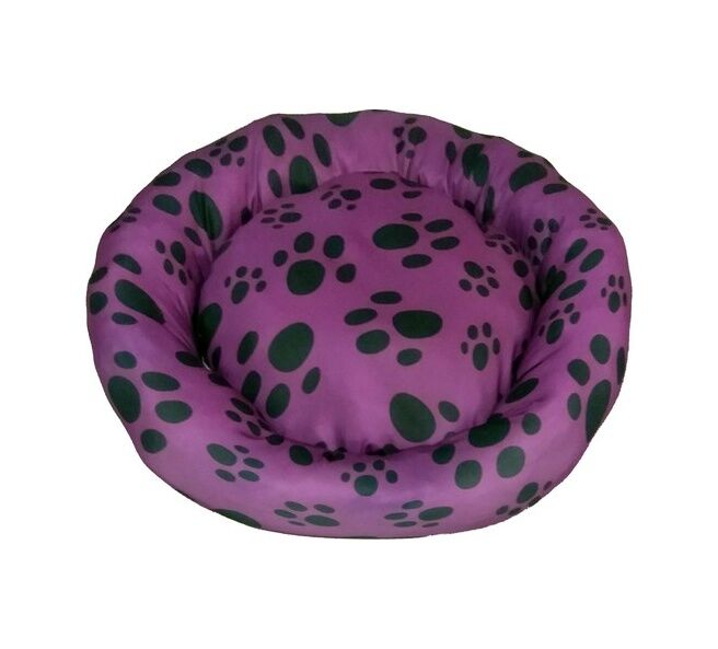 Bio Sand Simit Kedi ve Köpek Yatağı 50 CM Mor
