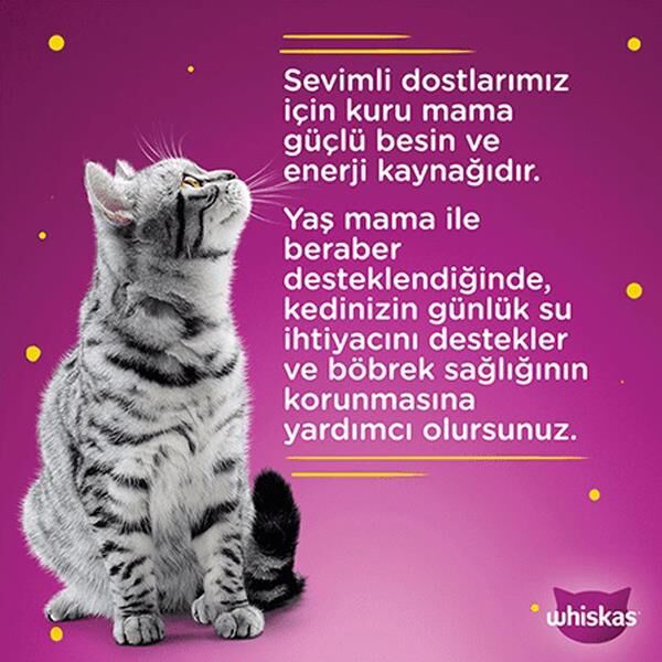 Whiskas Pouch Kuzulu Yetişkin Kedi Konservesi 85 Gr x 28 Adet