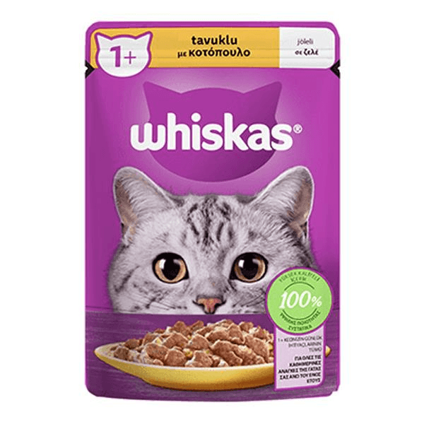 Whiskas Pouch Tavuklu Yetişkin Kedi Konservesi 85 Gr x 28 Adet