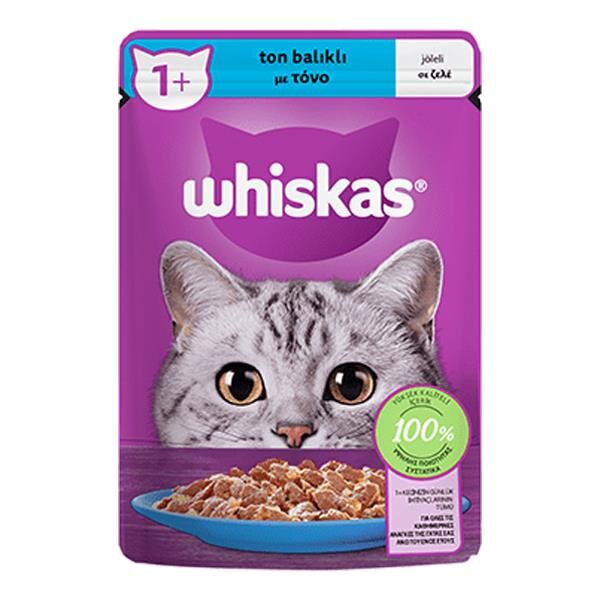 Whiskas Pouch Ton Balıklı Yetişkin Kedi Konservesi 85 Gr