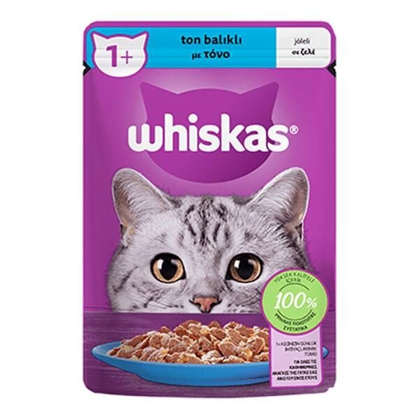 Whiskas Pouch Ton Balıklı Yetişkin Kedi Konservesi 85 Gr