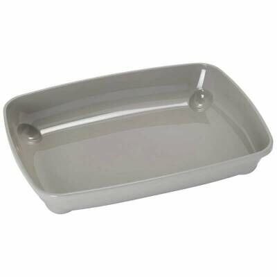Moderna Açık Yavru Kedi Tuvaleti Gri 37 cm