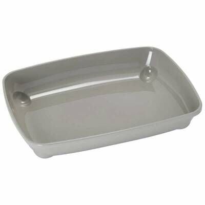 Moderna Açık Yavru Kedi Tuvaleti Gri 37 cm