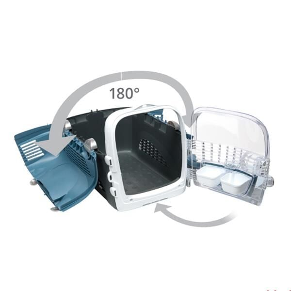 Catit Cabrio Carrier Blue Grey Kedi Köpek Taşıma Çantası